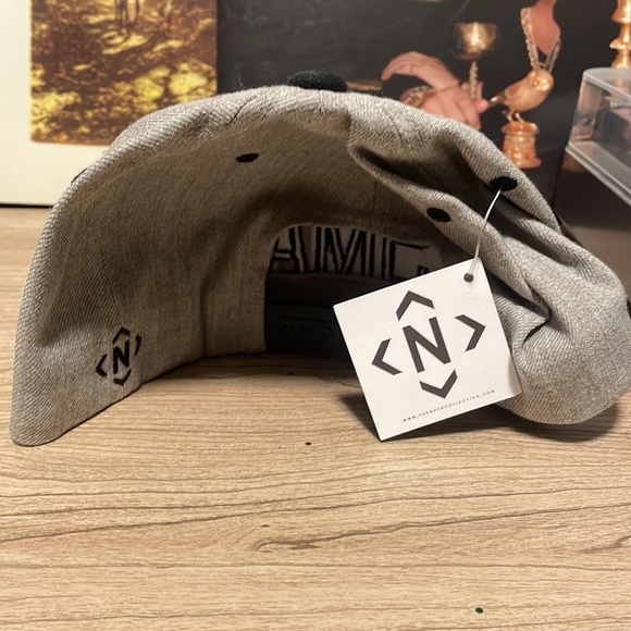 Nash Collection Heather/Black Smash Flat Brim Hat - Picture 2 of 3